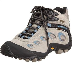 Merrell hiking boots size 9 chameleon wrap